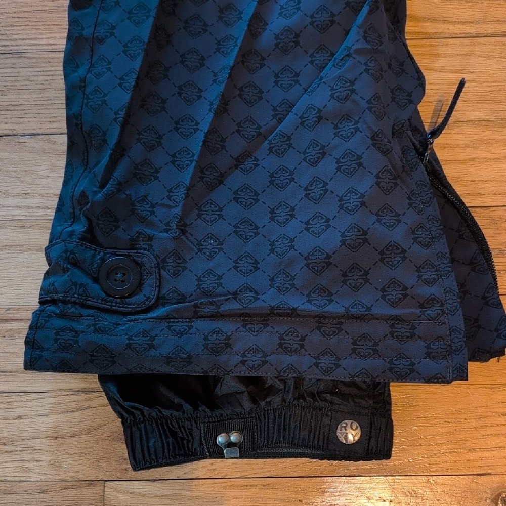 Roxy Black Patterned Snow Suit - image 5